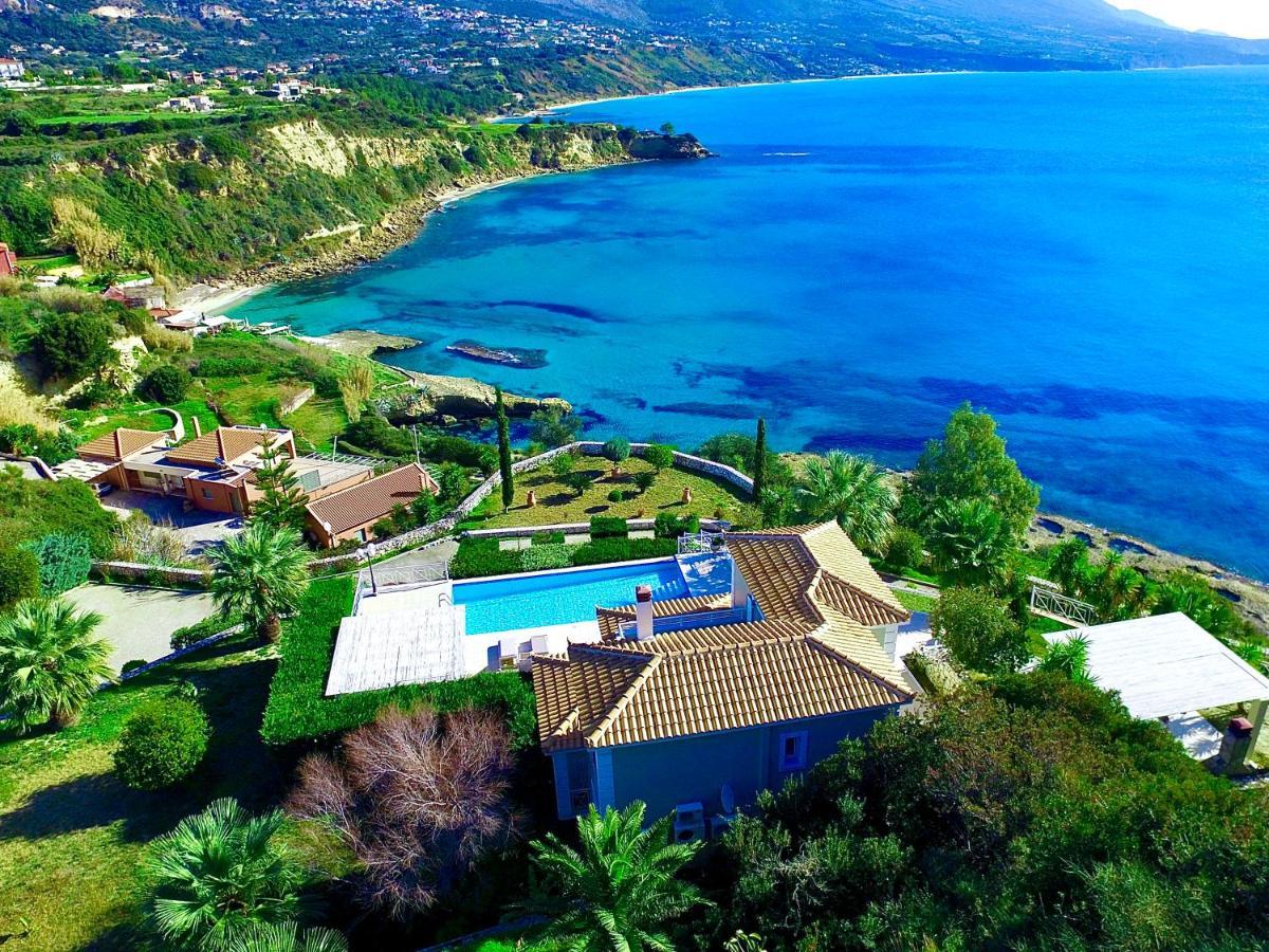 Villa Thalassa Kefaloniaprivatevillas 特拉佩扎奇 外观 照片