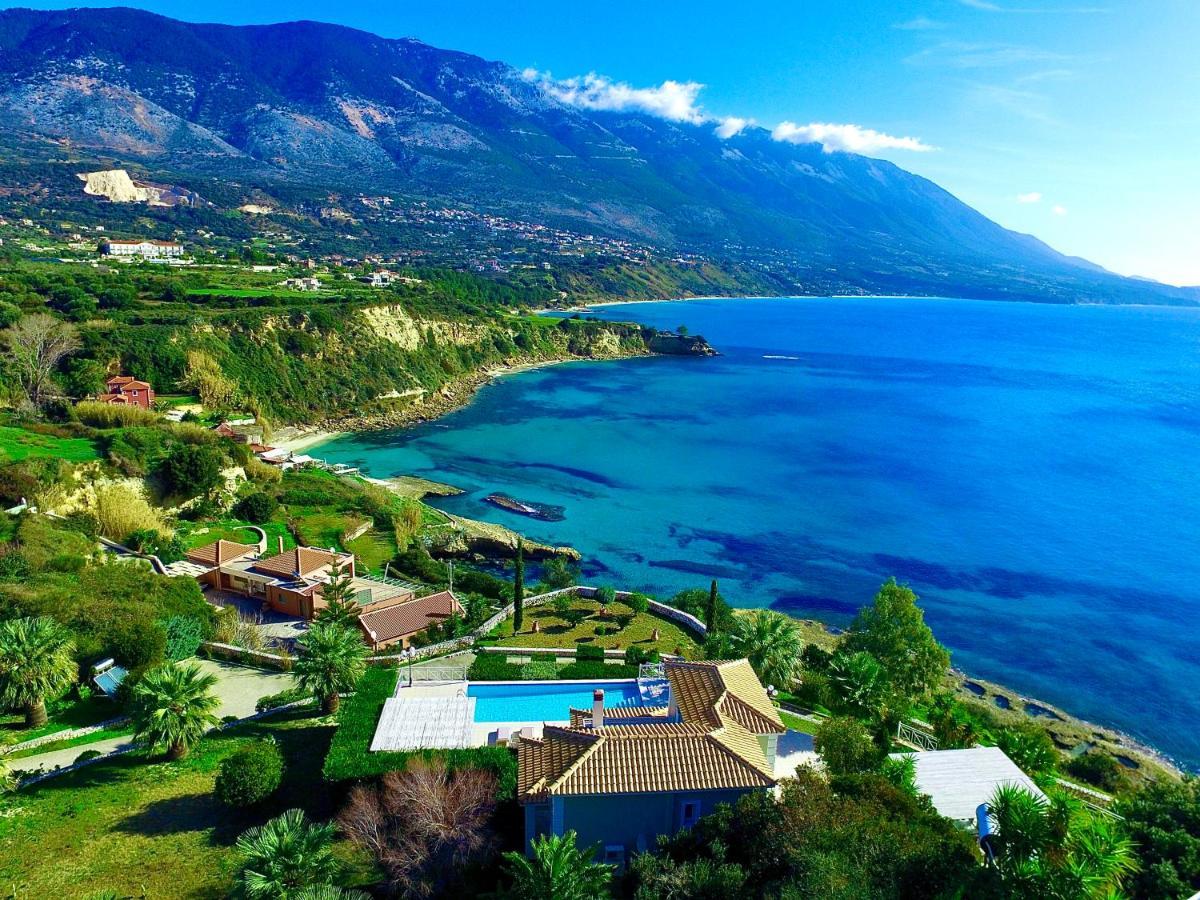 Villa Thalassa Kefaloniaprivatevillas 特拉佩扎奇 外观 照片
