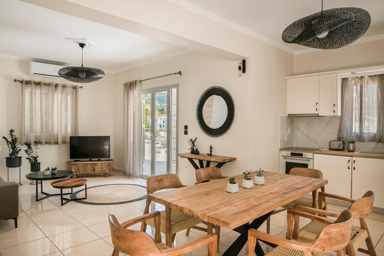 Villa Thalassa Kefaloniaprivatevillas 特拉佩扎奇 外观 照片