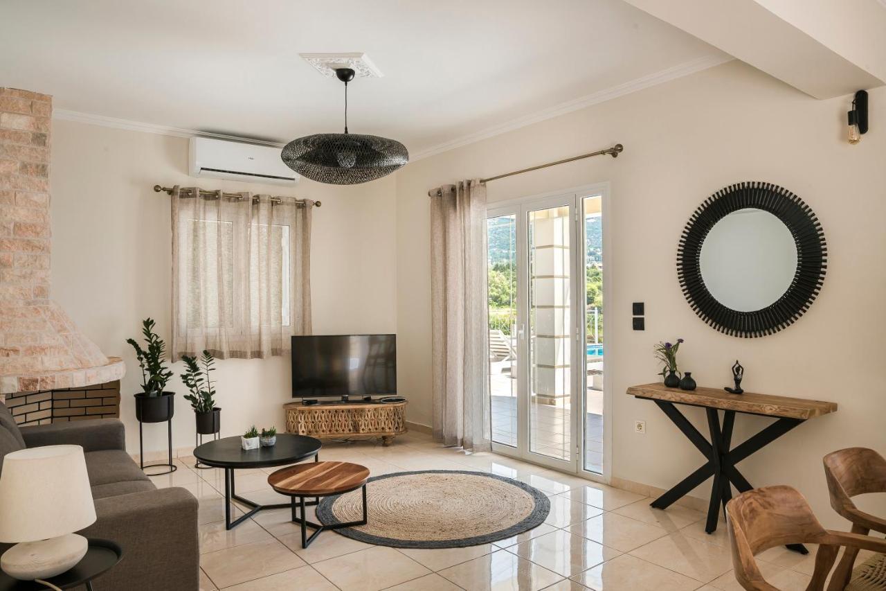 Villa Thalassa Kefaloniaprivatevillas 特拉佩扎奇 外观 照片