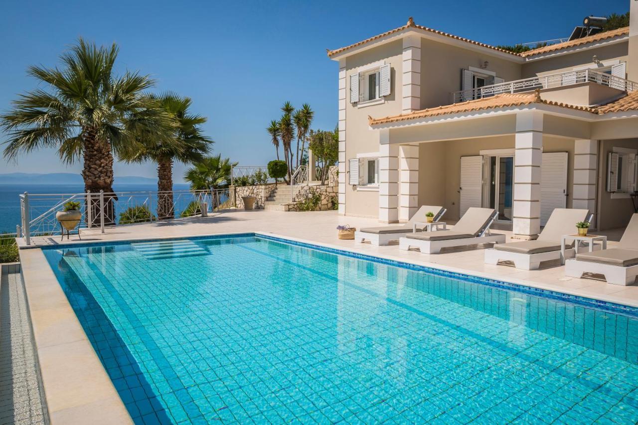 Villa Thalassa Kefaloniaprivatevillas 特拉佩扎奇 外观 照片